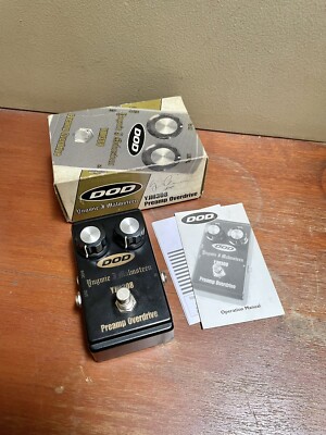DOD YJM308 Yngwie J. Malmsteen Preamp Overdrive | eBay