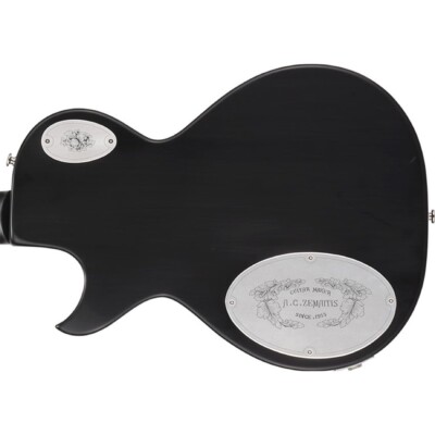 ZEMAITIS Metal Front MFG-AC-24 BK Black Electric Guitar w/Hard