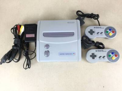 Nintendo SUPER FAMICOM Jr Console System SHVC-101 SNES Game from