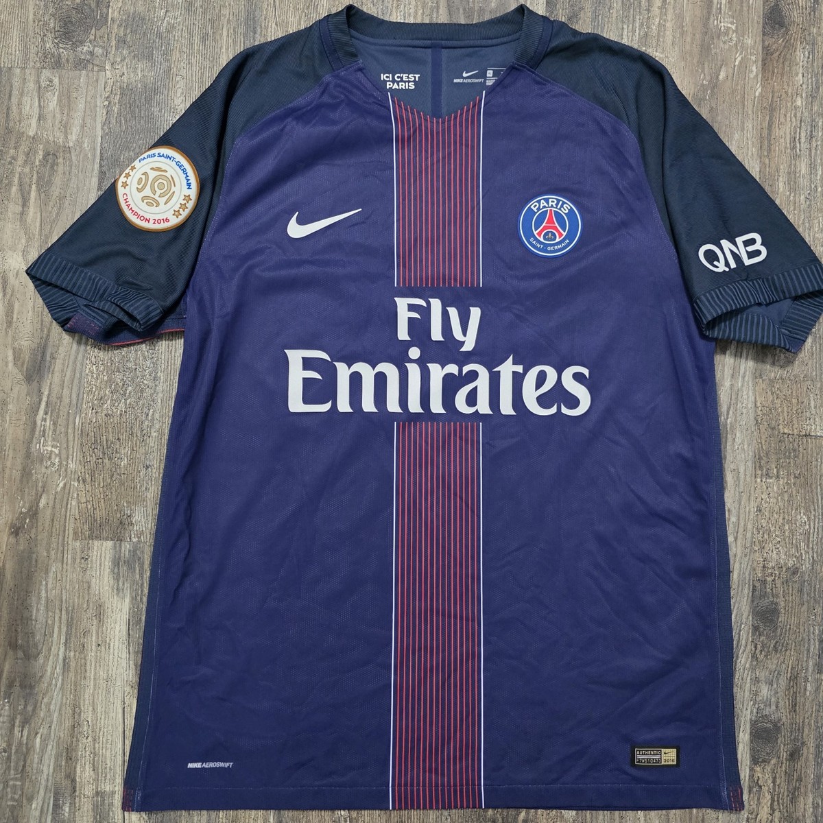 2017 Nike Paris Saint Germain Home Jersey Angel Di Maria Men XL