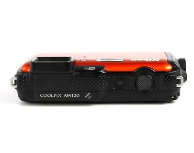 Nikon COOLPIX AW120 Waterproof Digital Camera Wi-Fi GPS Full HD