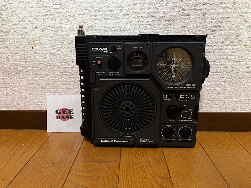 COUGAR №7 NATIONAL PANASONIC クーガー National Panasonic ラジオ