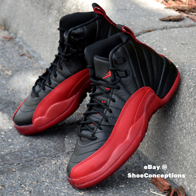 Size 6.5 - Jordan 12 Black/Varsity Red 2016 for sale online | eBay