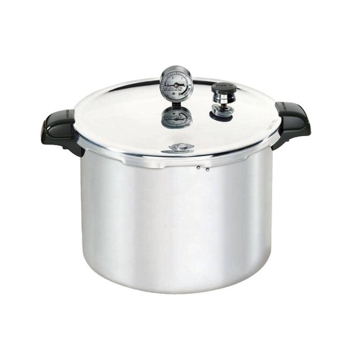 Presto 23 Quart Pressure Canner Cooker with Canning Rack Aluminum