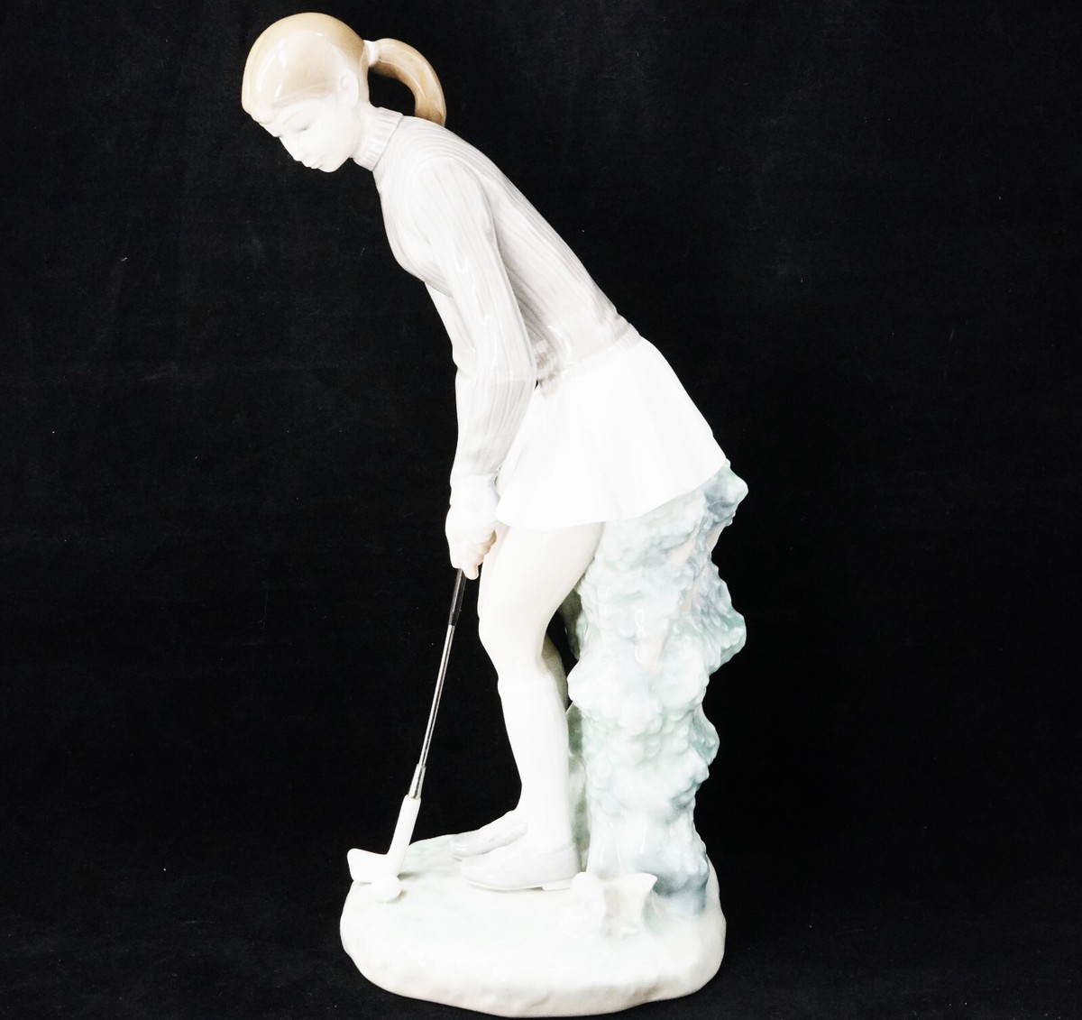 Lladro Figurine #4851 Woman Golf Player, with Box | eBay