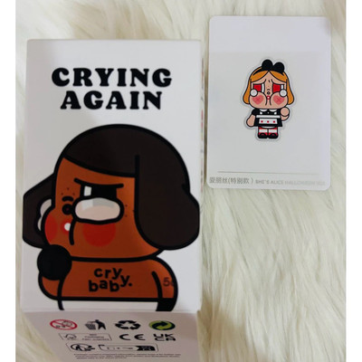 SECRET - POP MART CRYBABY Crying Again - SHE'S ALICE HALLOWEEN