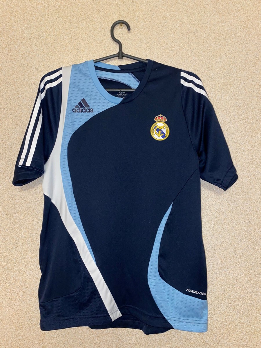 REAL MADRID FOOTBALL SHIRT TRAINING ADIDAS RARE S JERSEY 2007 | eBay