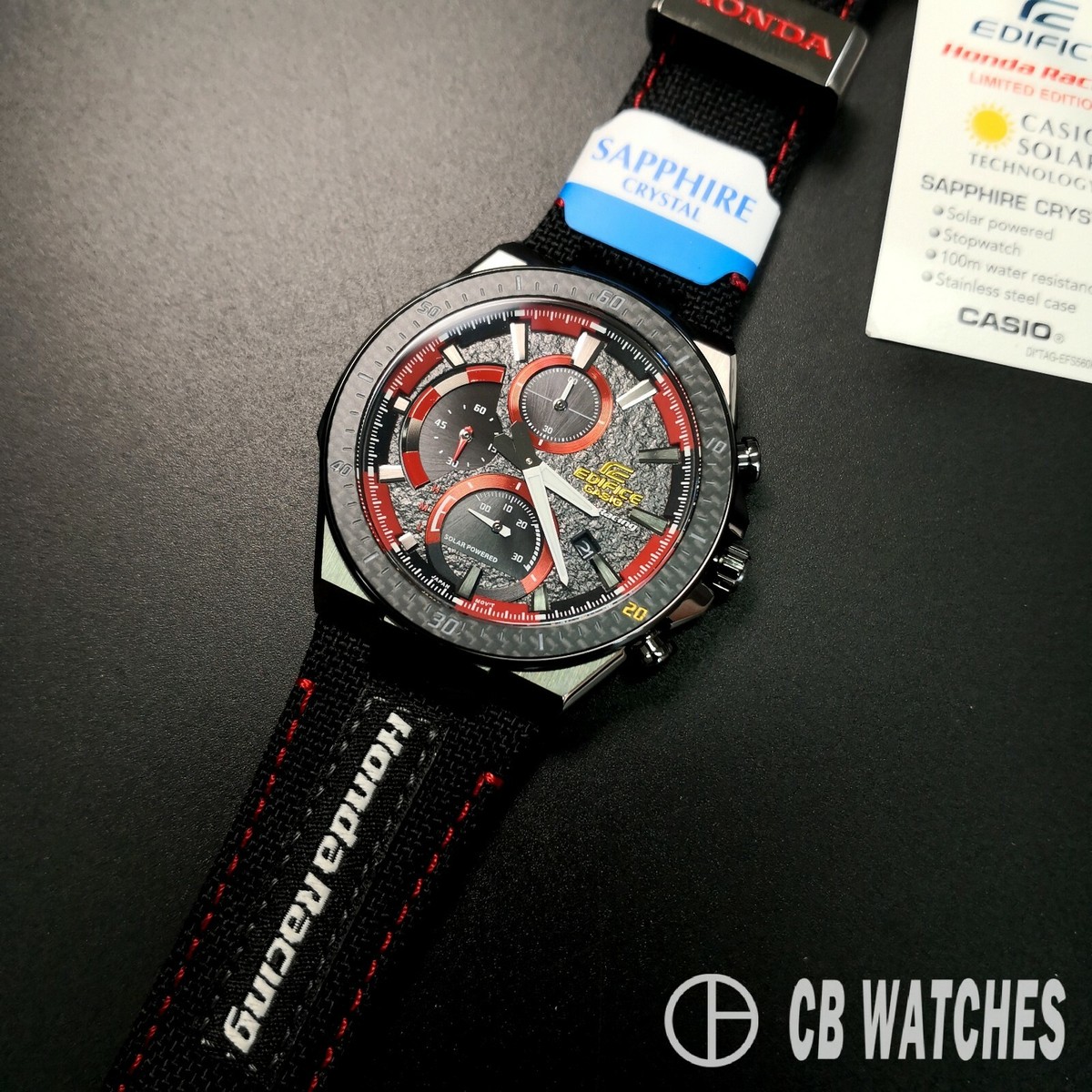 Casio Edifice EFS-560HR-1A Honda Racing Limited Edition 20th