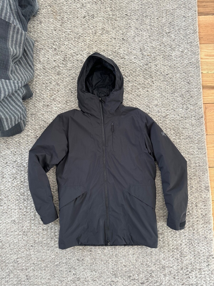 Arc'Teryx Khuno Parka Jacket Goretex Coreloft Black Small | eBay
