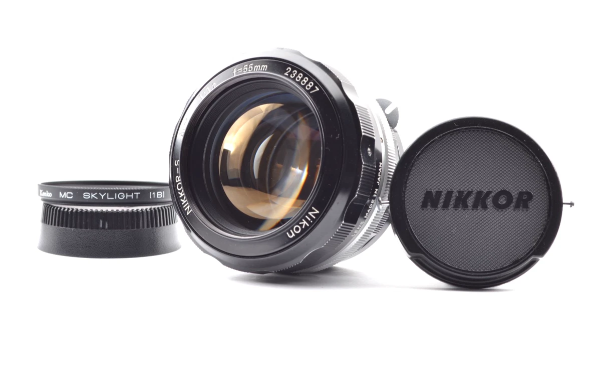 Nikon NIKKOR f/1.2 Camera Lenses 55mm Focal for sale | eBay