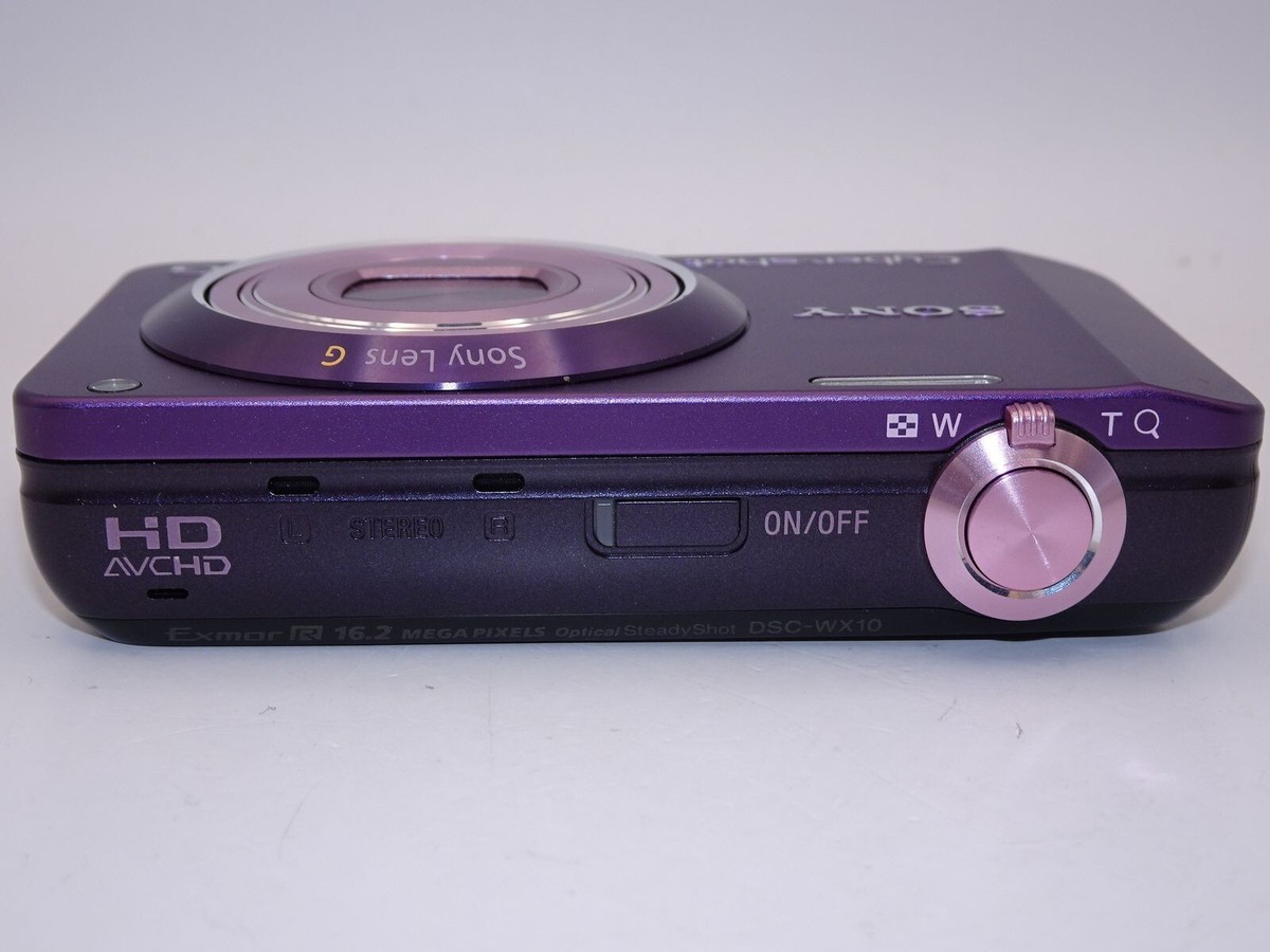 Sony Cyber-shot DSC-WX10 16.2MP Digital Camera | 7.0x Optical Zoom