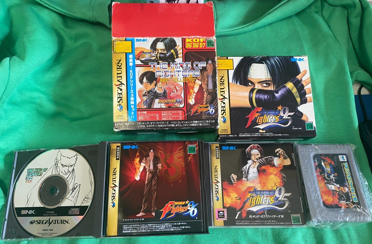 The King of Fighters Best Collection SNK KOF 95 96 97 Sega Saturn