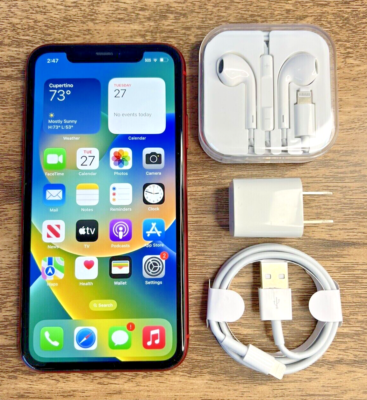 Apple iPhone 11 (PRODUCT) RED - 64GB (Factory Unlocked) - Very