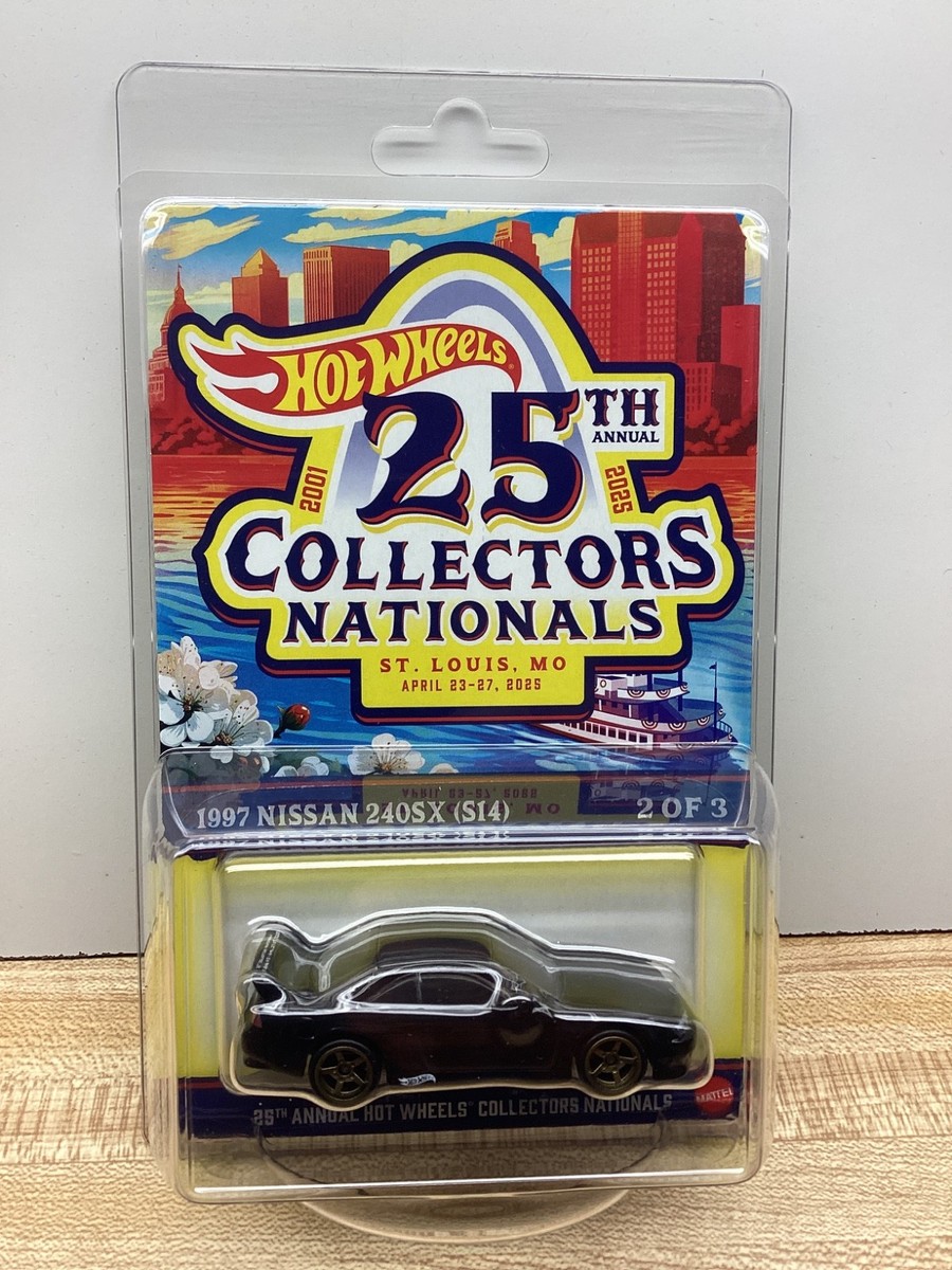 2025 Hot Wheels St Louis 25th Collectors Nationals Nissan 240sx