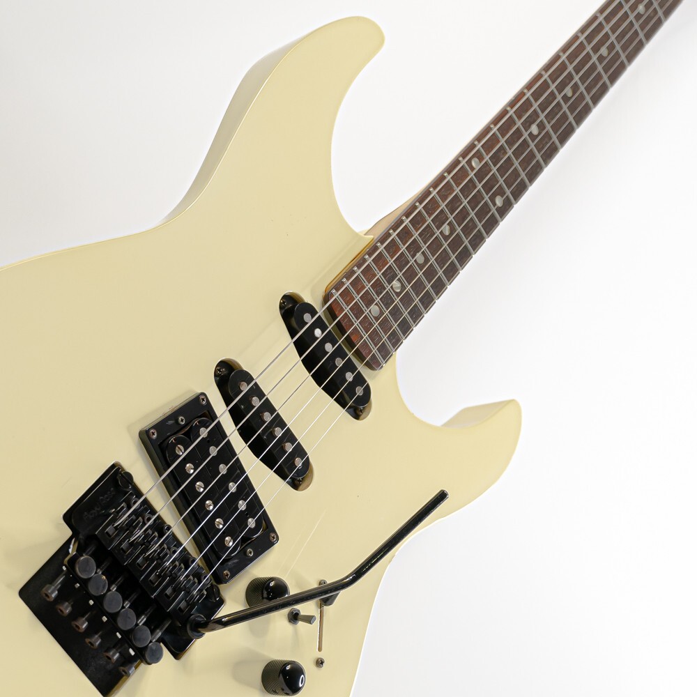 Late '80s Kramer Focus F-6000 Vintage White ESP-Made w/ Floyd Rose