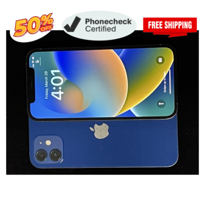 Apple iPhone 12 128/64GB Blue / Red 5G Fully Unlocked Verizon T