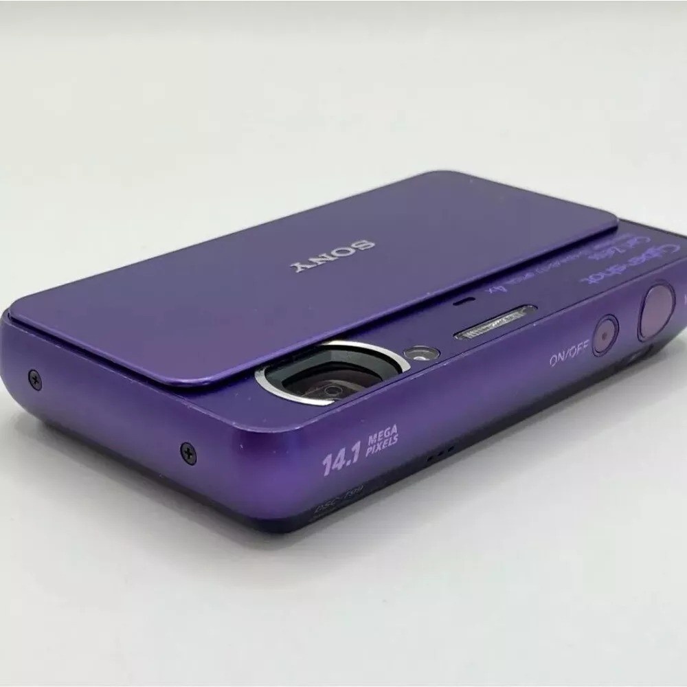 Sony Cyber Shot DSC-T99 CCD Digital Camera (Gold/Silver/Purple