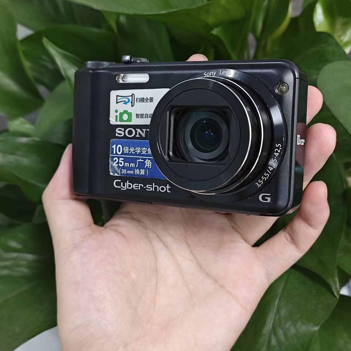 Sony Cybershot DSC-H55 14.1MP Digital Camera 10x Optical Zoom 90