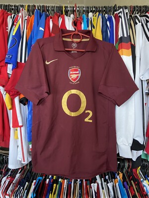 ARSENAL LONDON 2005 2006 HOME FOOTBALL SHIRT SOCCER JERSEY NIKE
