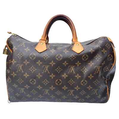Louis Vuitton Speedy 35 Bag Authentic SD1008 monogram | eBay