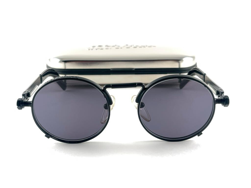 VINTAGE JEAN PAUL GAULTIER 56 8171 BLACK COLLECTOR ITEM 1990'S