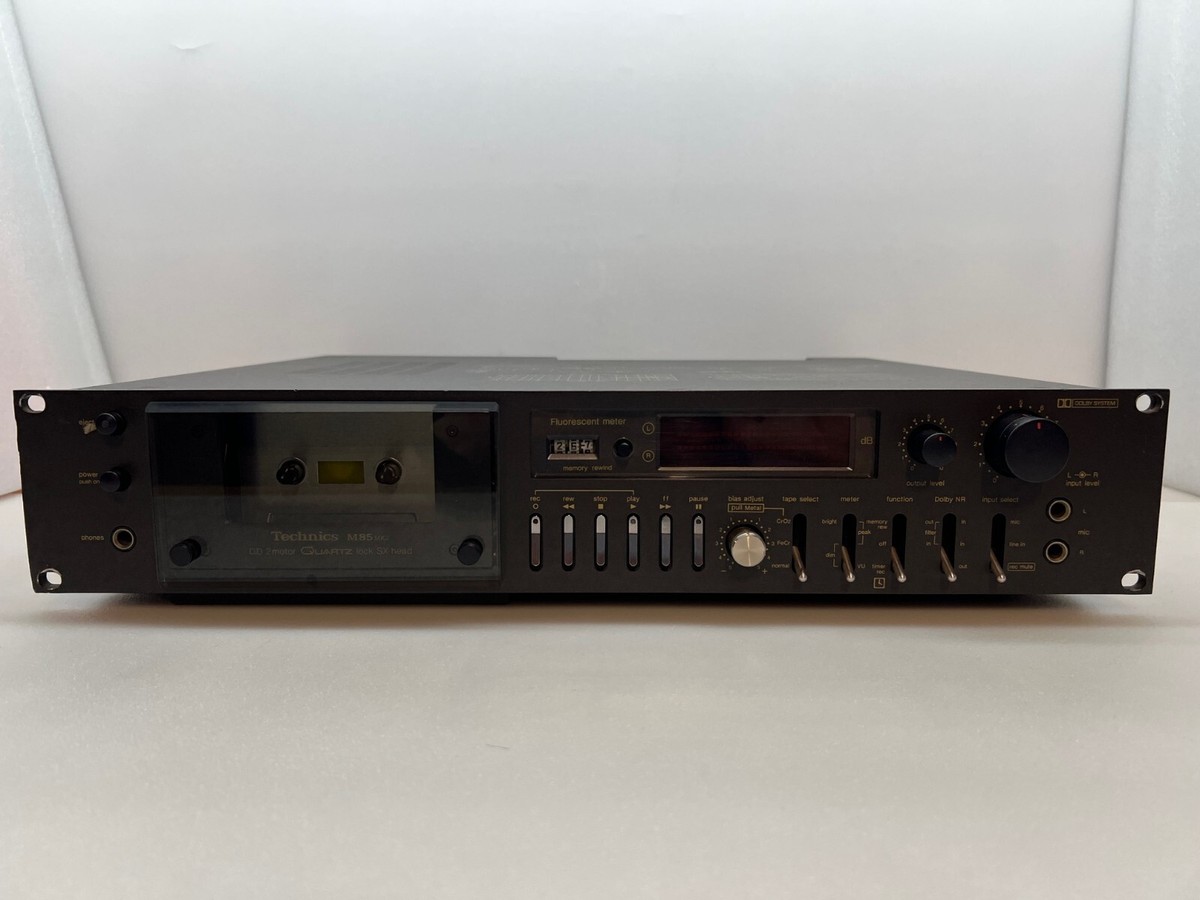 Technics RS-M85 MK2 Re-Newed Professional Stereo Cassette Deck 1