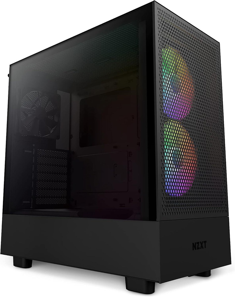 NZXT H5 Flow RGB CC-H51FB-R1 Black ATX Mid Tower RGB Desktop