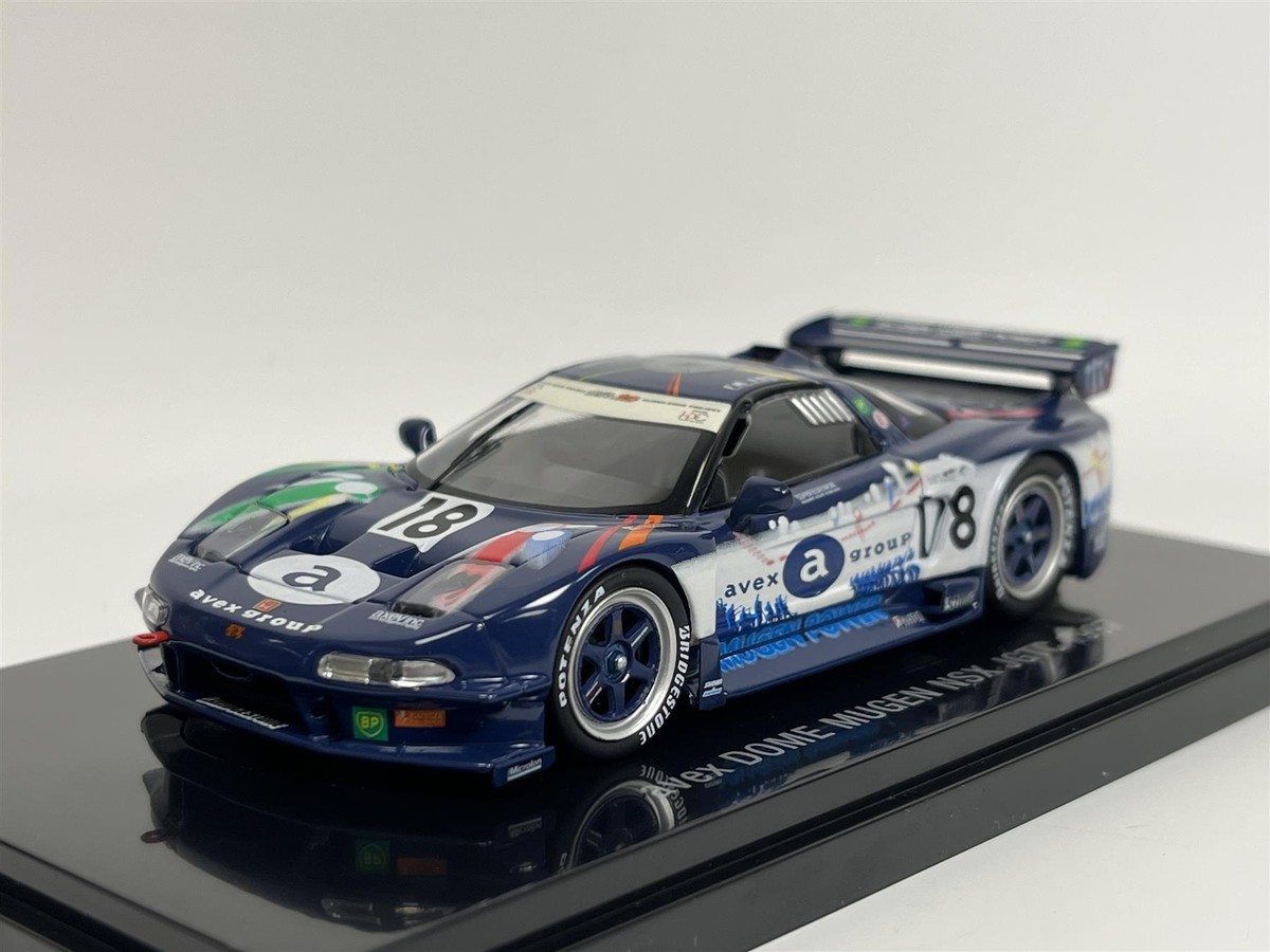 EBBRO 44219 Avex Dome Mugen NSX JGTC 1997 (blue) 1/43 Scale JZK