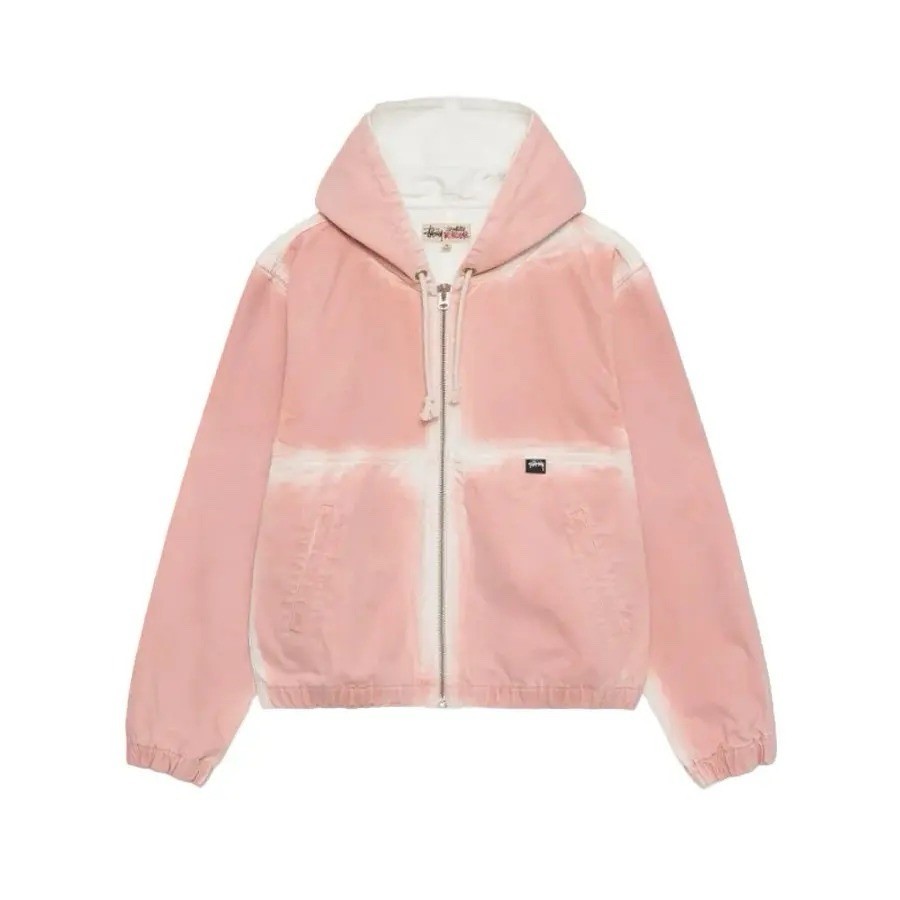 STUSSY & LEVI'S TRUCKER JACKET ピンク L Stüssy & Levi's® Jacquard