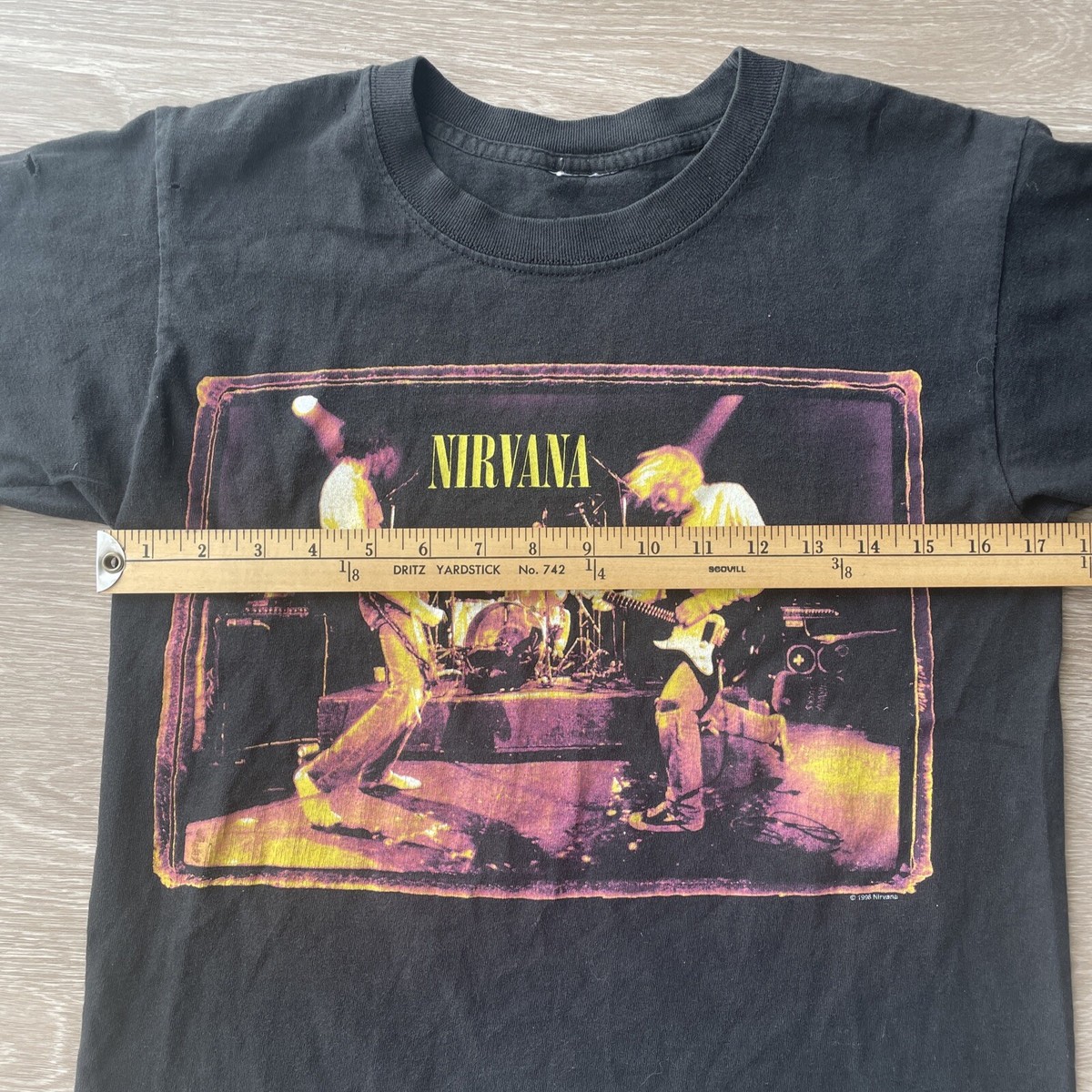 Rare VTG Nirvana From The Muddy Banks Of The Wishkah 1996 Album T