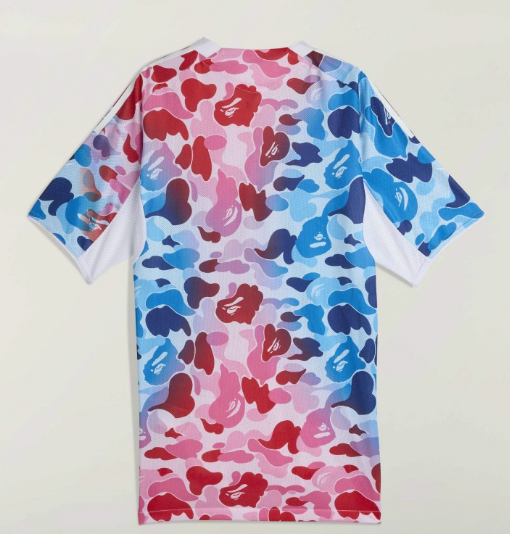 Adidas x BAPE FB Jersey Top Shock Blue KR Sizing KA0040 | eBay