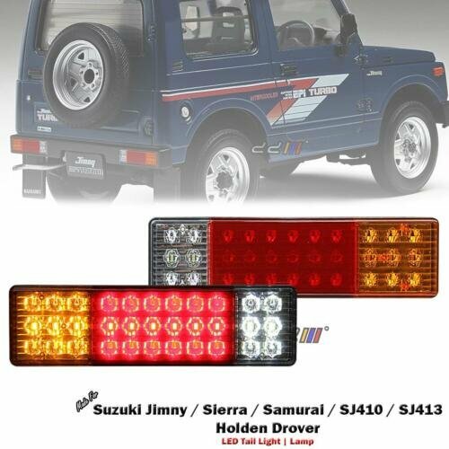 12V LED Tail Light Rear Lamp For Suzuki Jinmy Samurai SJ410 SJ413