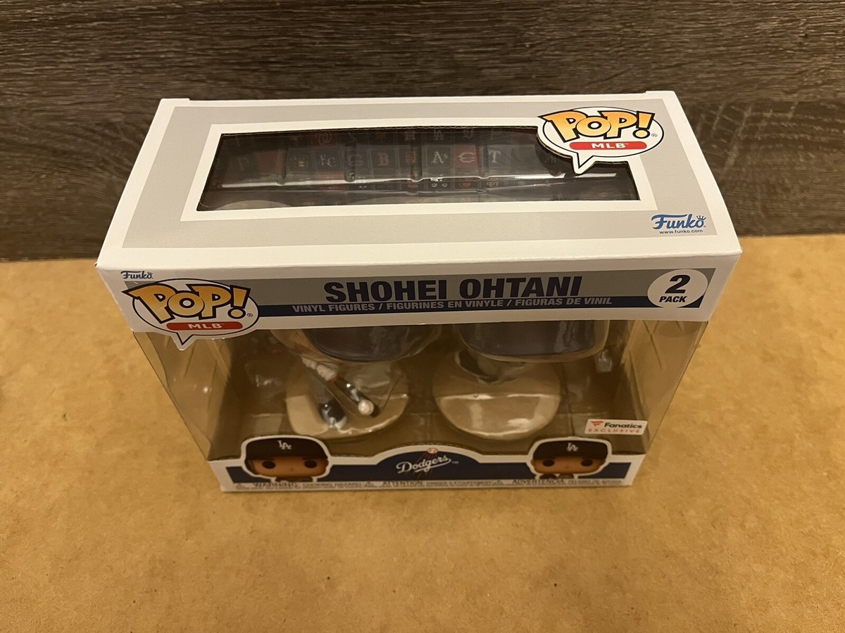 Funko Pop! MLB: SHOHEI OHTANI DODGERS 2 Pack FANTATICS Exclusive