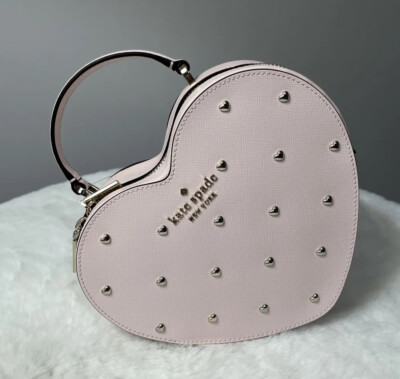 New Kate Spade Love Shack Embellished Heart Crossbody Valentine