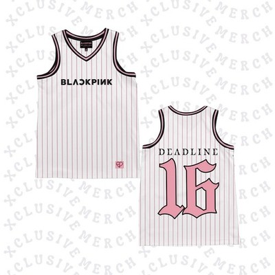 BLACKPINK: Deadline World Tour 2025— OFFICIAL White Basketball