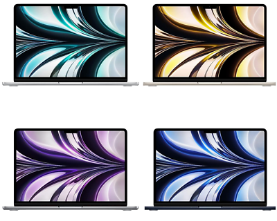 Apple Macbook Air 2022 All Colors - M2 - 8GPU - 8GB - 13.6 - 256gb