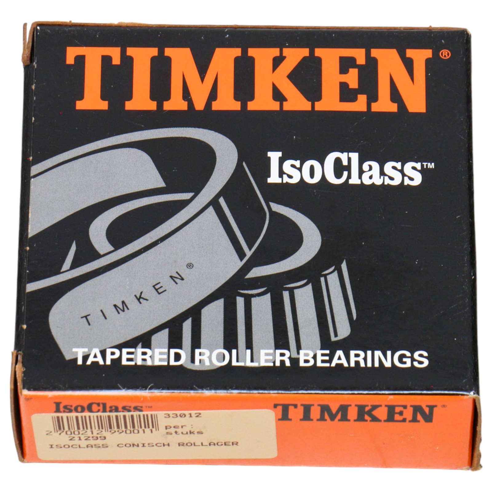 TIMKEN 33012, Single-row tapered roller bearing, 33012, 33012