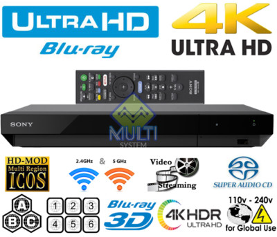 Sony UBP-X700 4K Ultra HD Blu-ray Player - Black for sale online