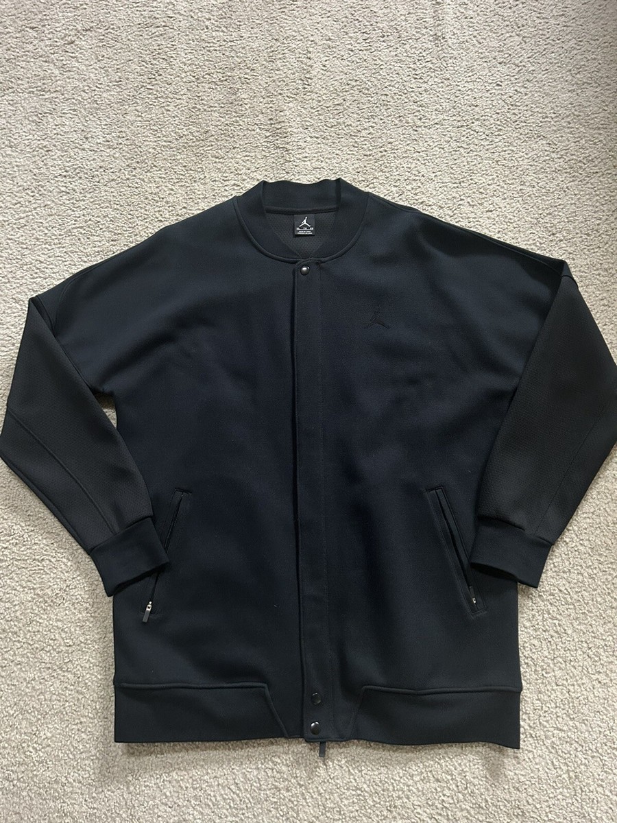 Nike Air Jordan Varsity Jacket Black Size XL 706735-011 Very Rare