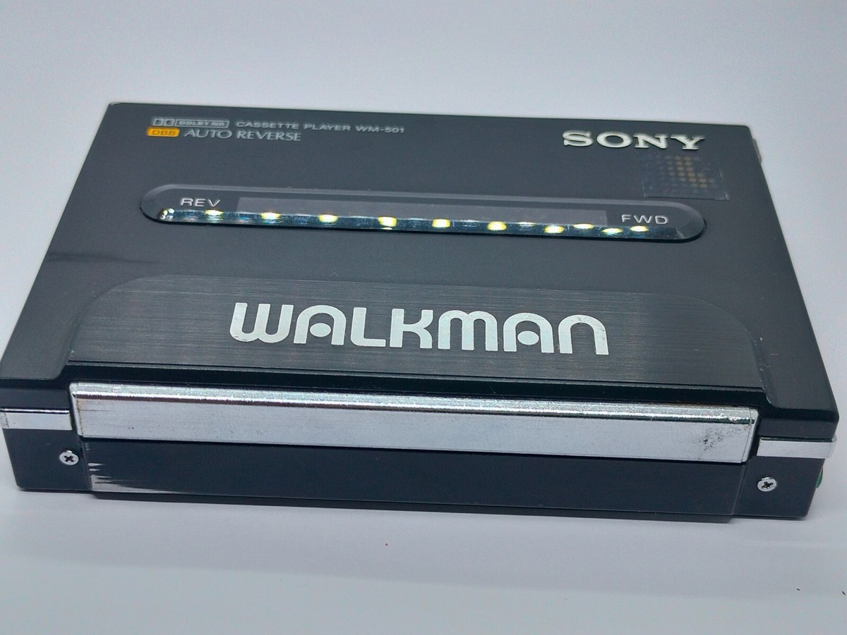 SONY WALKMAN 名機 カセットウォークマン WM-501 BLACK 【公式通販】