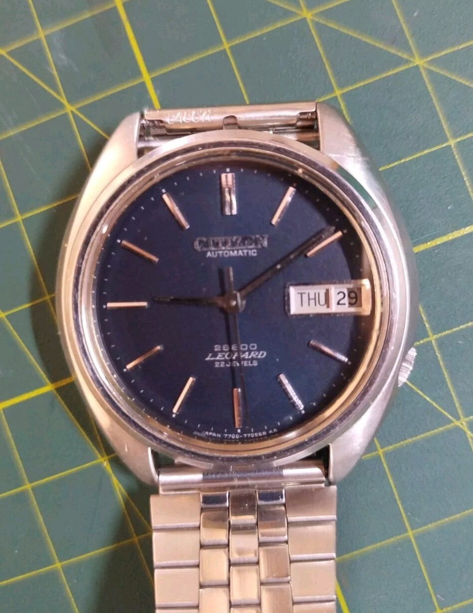 vtg Citizen Leopard Hi-Beat 28800 watch 4-770633 Y Serviced | eBay