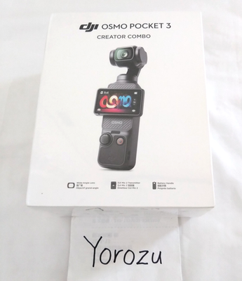 DJI Osmo Pocket 3 Creator Combo 1 Inch CMOS Pocket Gimbal Camera