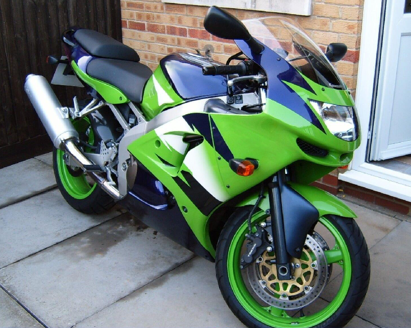 1998-1999 Kawasaki Ninja ZX6R ABS Fairings Kit Bodywork Green