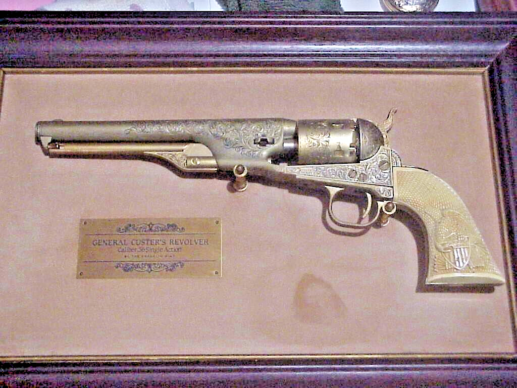 Franklin Mint General George Custer's .36 Caliber GOLD AN SILVER
