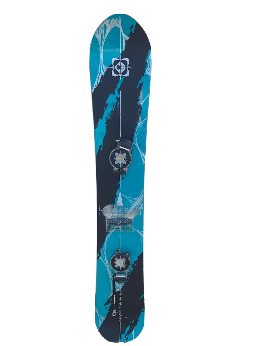 Vintage Crazy Banana Snowboard 162cm | eBay