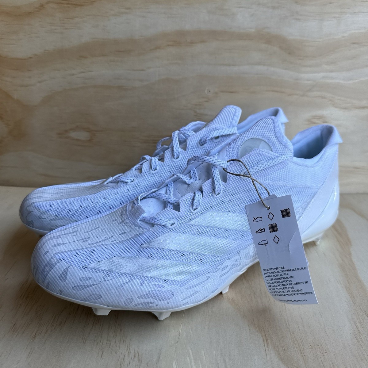 Adidas Adizero Electric Speed Juice Football Cleats White Men's