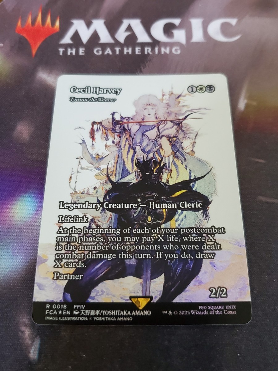 セシル・ハーヴィ Foil 織り手のティムナ Mtg. Cecil Harvey - Tymna