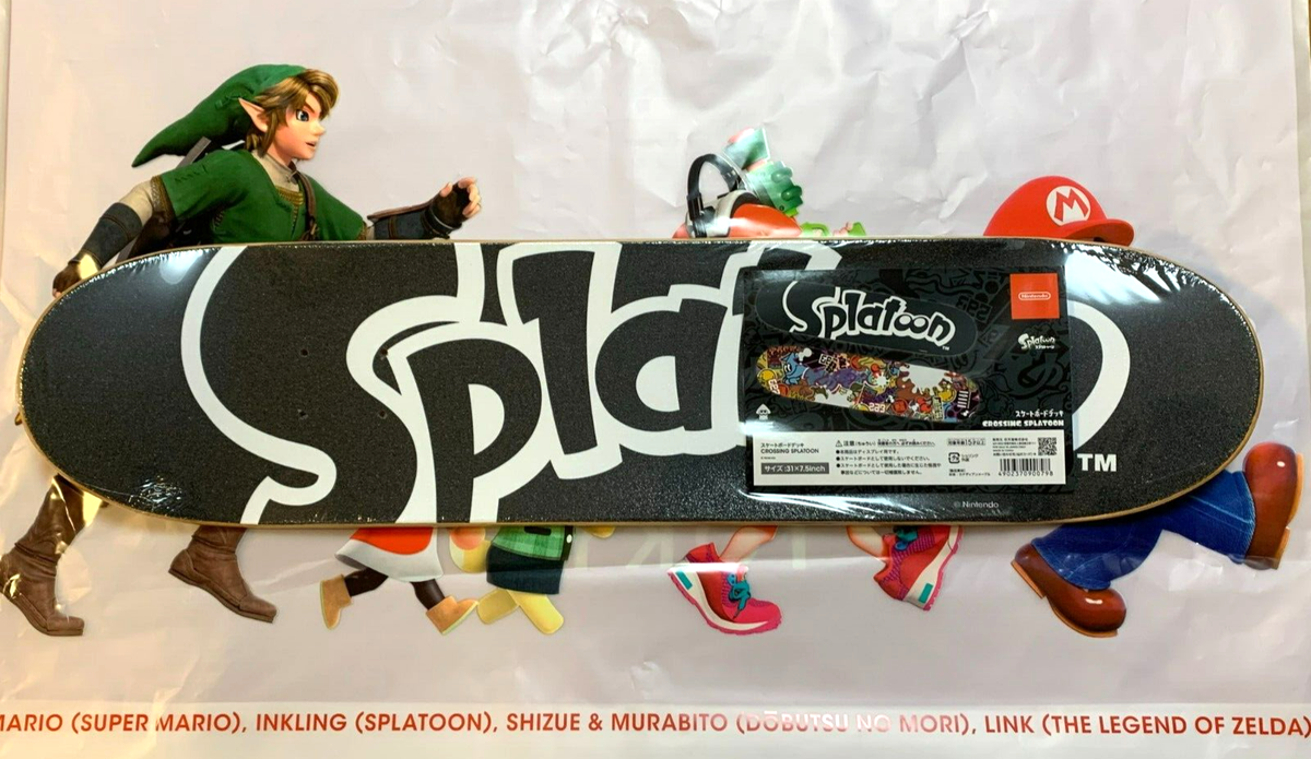 Splatoon Skateboard Deck CROSSING SPLATOON For Exhibition Nintendo