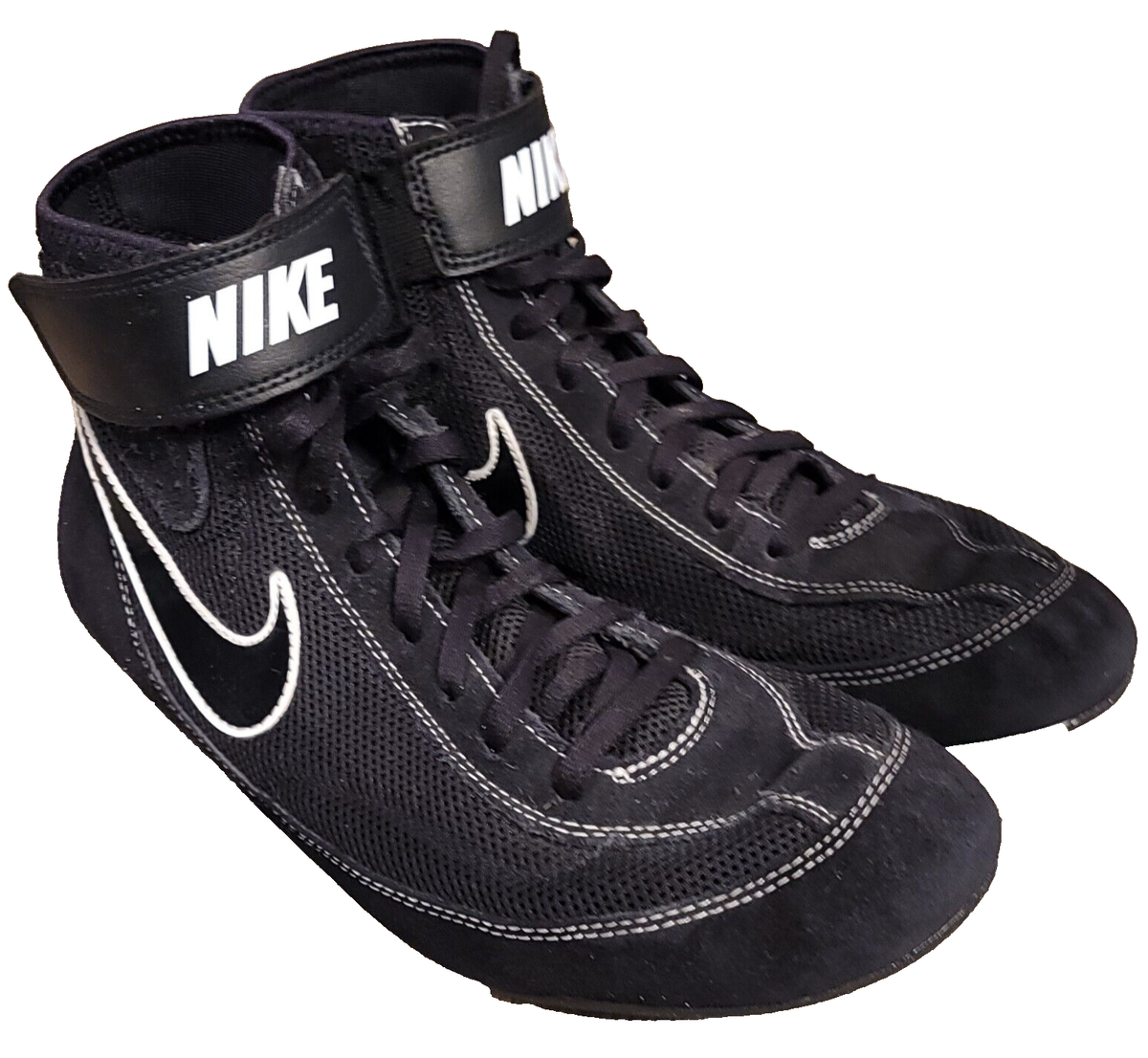 Nike Speed Sweep VII 7 Wrestling Shoes 366683-001 Black White