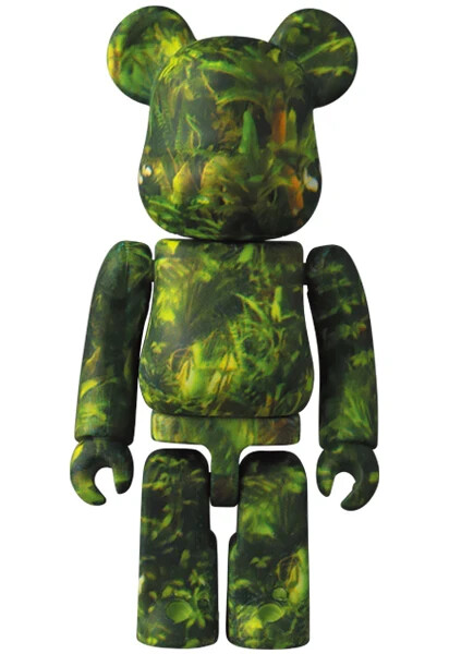 Medicom Be@rbrick 100% Series 45 Pattern Jungle Green S45 Art Toy